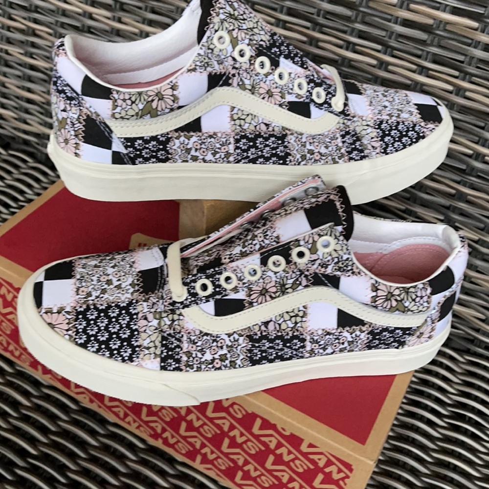 Vans Old Skool Patchwork Floral MENS - Picture 11 of 16